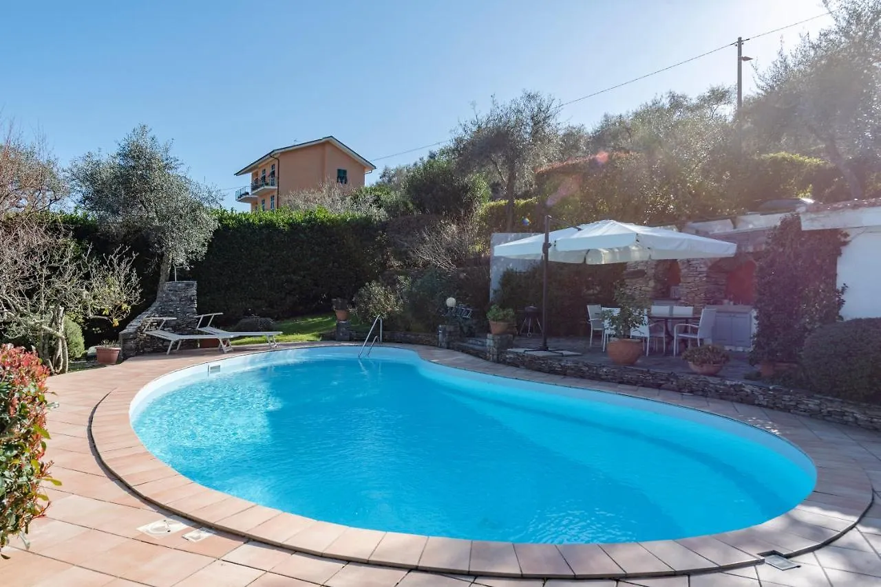 Villa Renetta With Swimming Pool And Jacuzzi And Parking Rapallo Appartamento