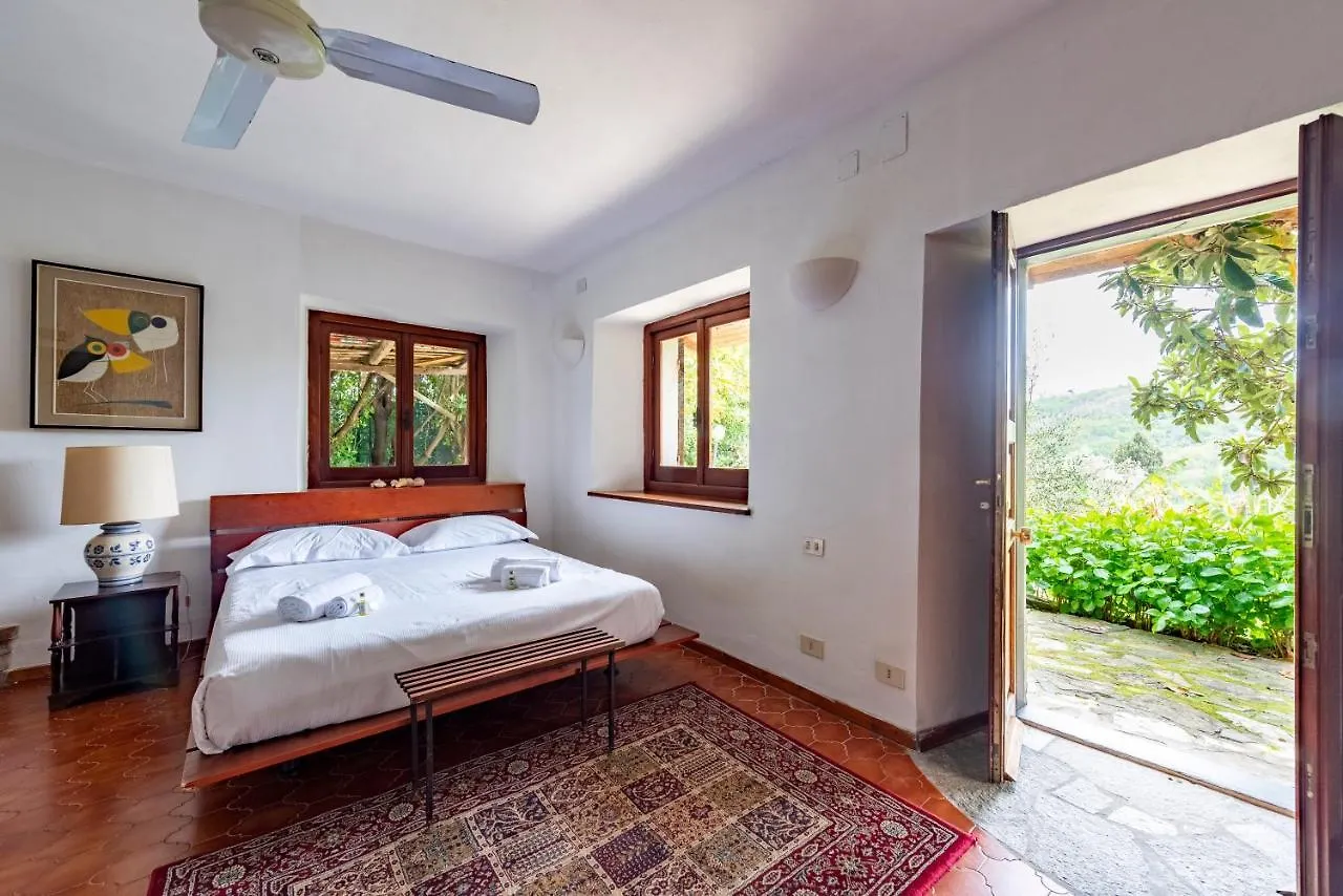 Villa Renetta With Swimming Pool And Jacuzzi And Parking Rapallo Apartment