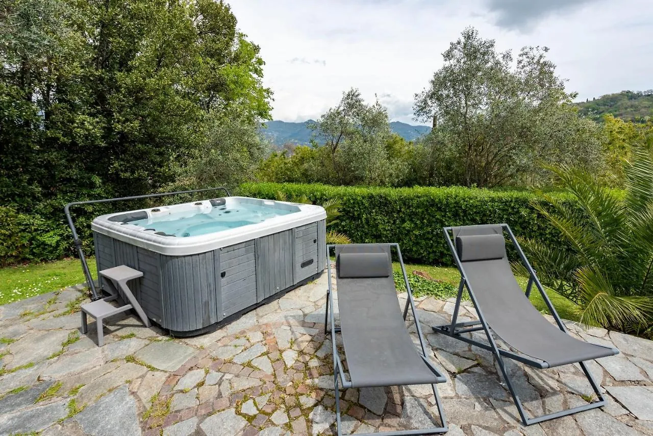Villa Renetta With Swimming Pool And Jacuzzi And Parking Rapallo Italy